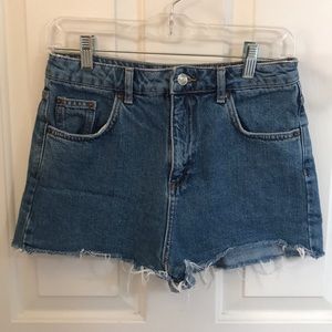 Topshop Moto Mom Shorts